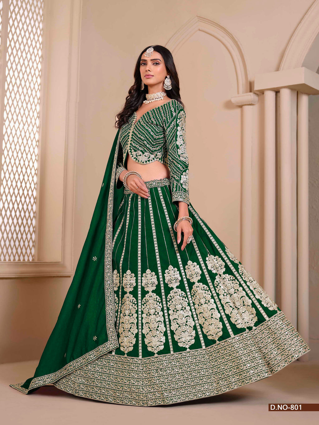 Embroidered Shimmer Art Silk Lehenga Choli with Dupatta