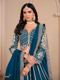 Embroidered Shimmer Art Silk Lehenga Choli with Dupatta