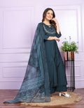 Russian Silk Kali Pattern Kurti