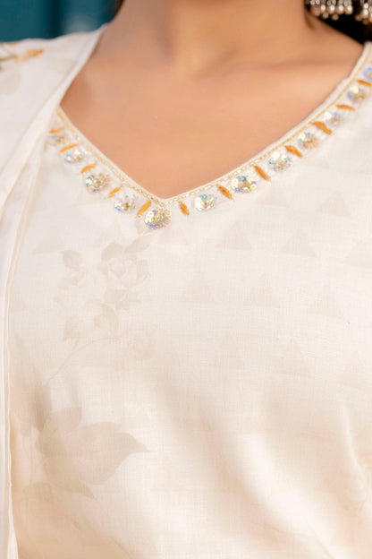 Cambric Cotton Straight Kurti