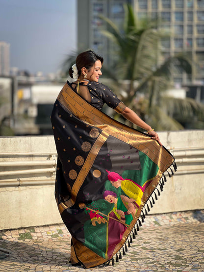 Gudi Padwa Special Paithani Soft Silk Saree