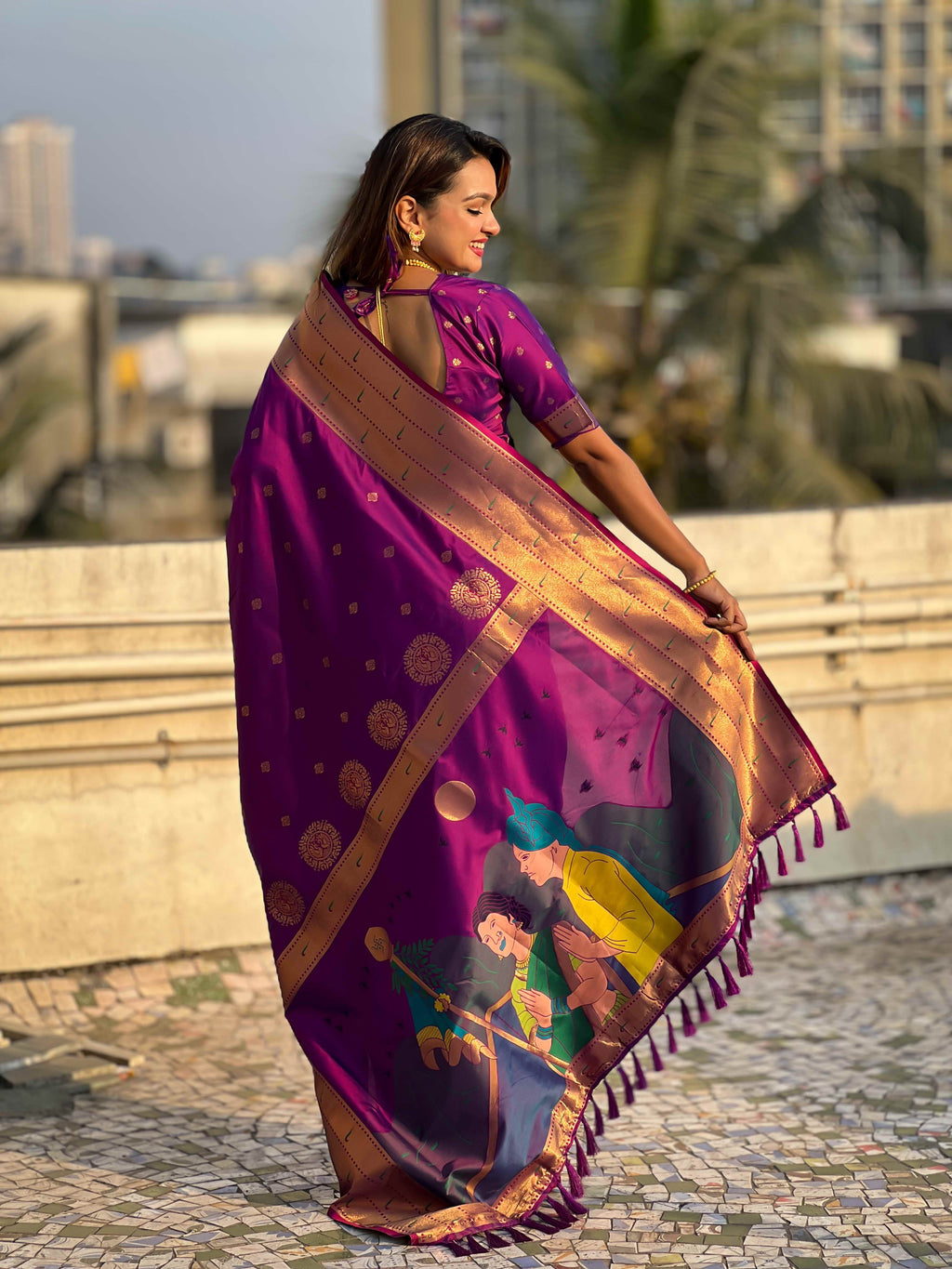 Gudi Padwa Special Paithani Soft Silk Saree
