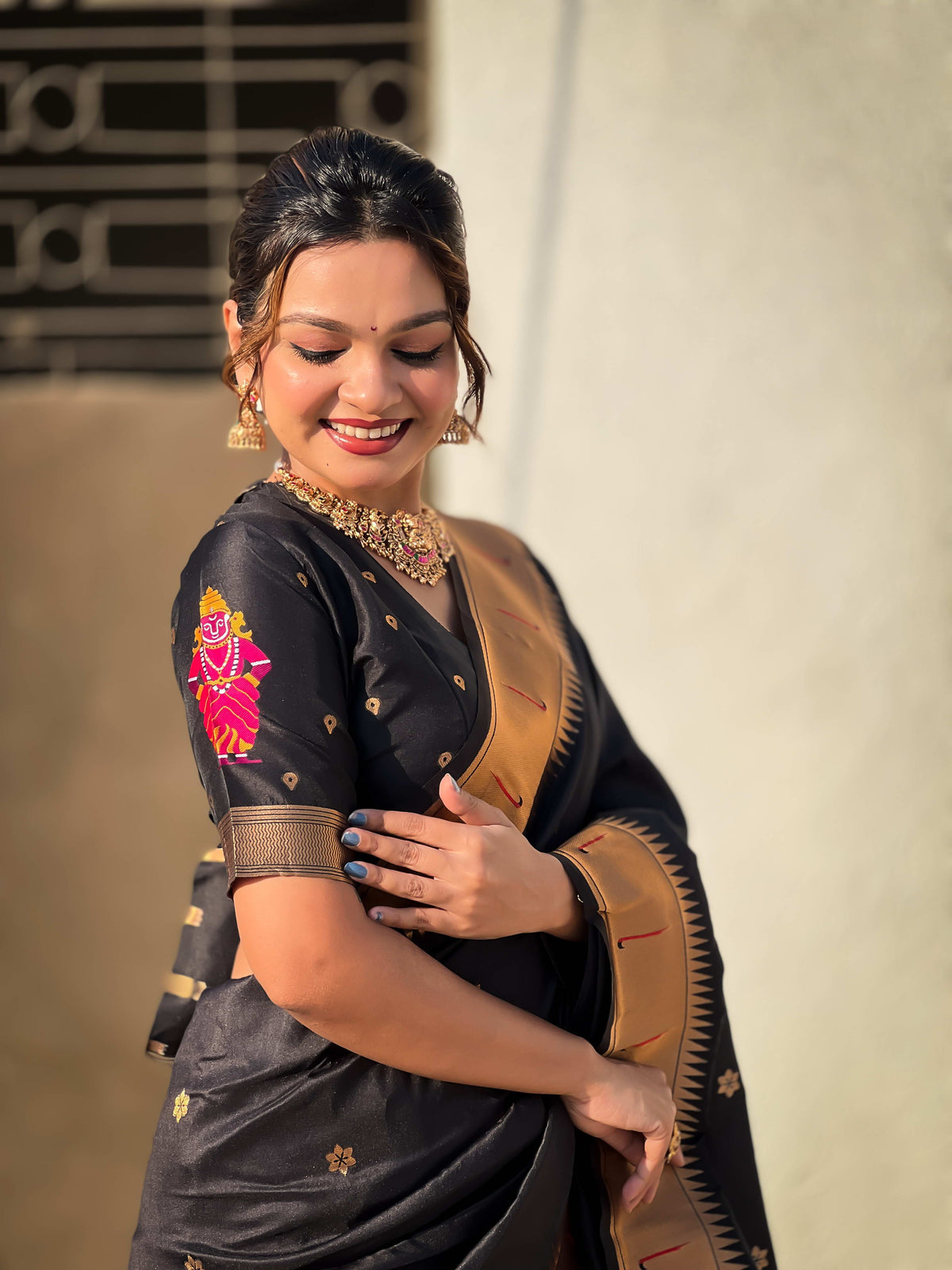 Vitthala Paithani Silk Saree