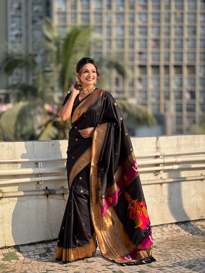 Vitthala Paithani Silk Saree