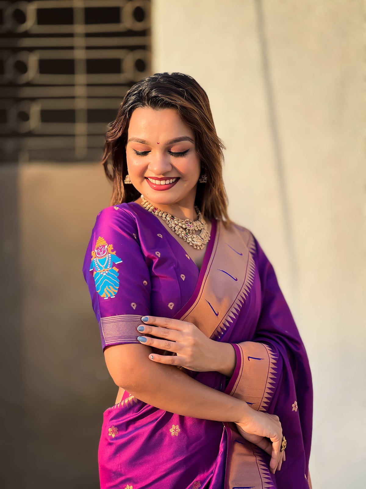 Vitthala Paithani Silk Saree