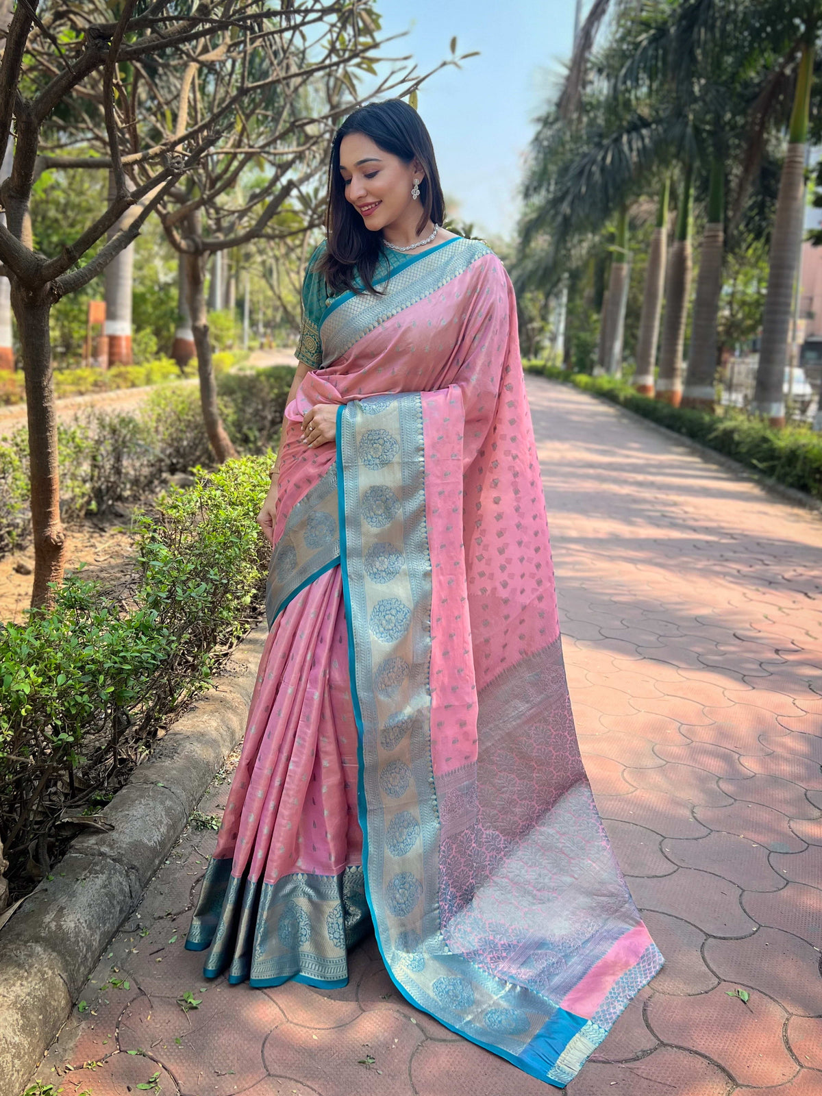Tissue Silk Kanchipuram Saree